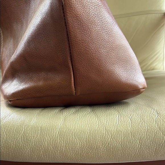 Jane - Leather Pebbled Cognac by Parker Thatch - Picture 5 of 7